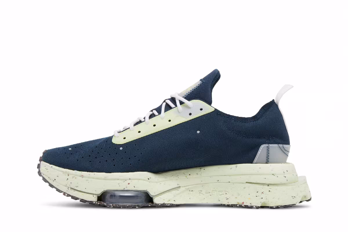 Nike Air Zoom-Type Crater Armory Navy Lime Ice, view 4