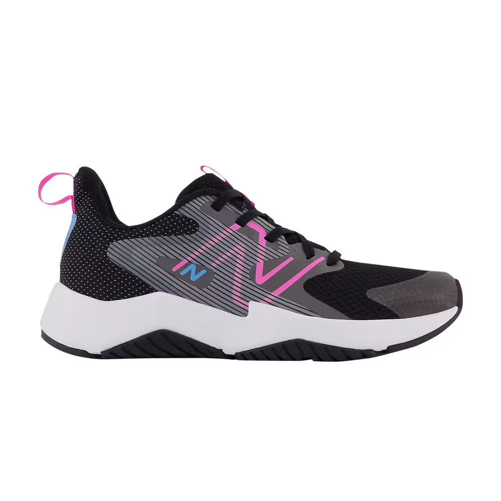 New Balance Rave Run v2 Big Kid Black Vibrant Spring