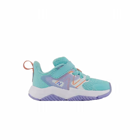 New Balance Rave Run v2 Bungee Lace Toddler Wide 'Surf Peach Glaze'