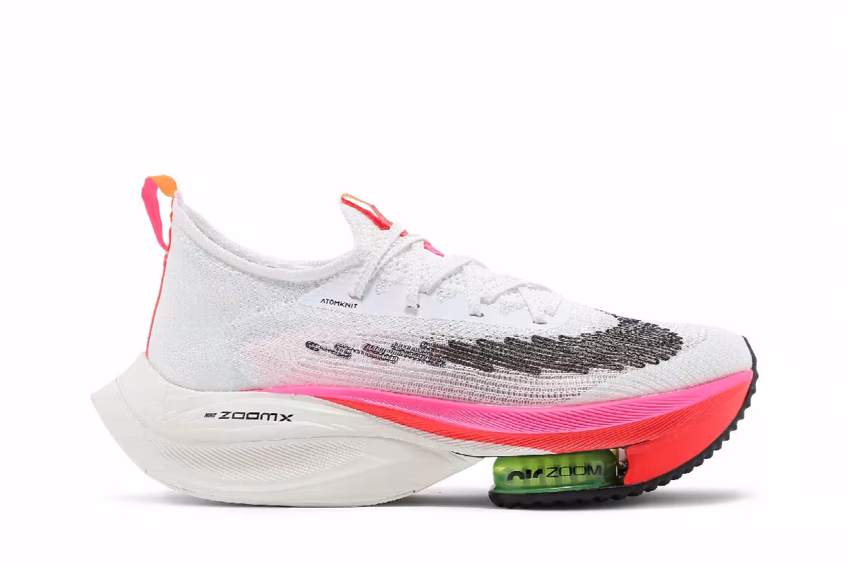 Nike Women's Air Zoom Alphafly NEXT% Flyknit Rawdacious, view 2
