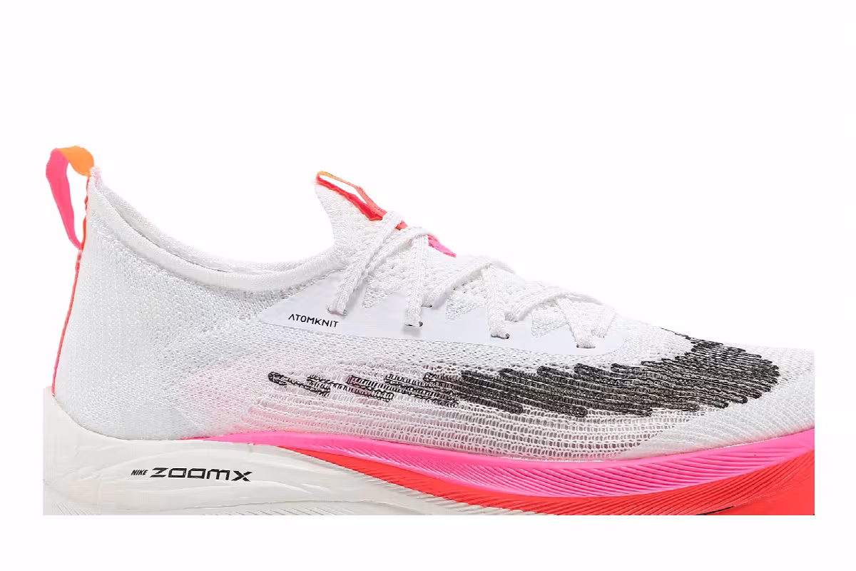 Nike Women's Air Zoom Alphafly NEXT% Flyknit Rawdacious, view 3
