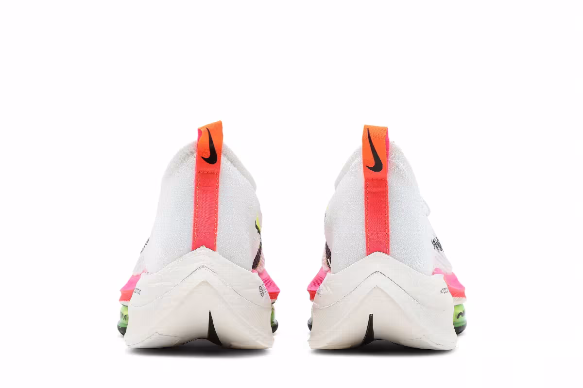 Nike Women's Air Zoom Alphafly NEXT% Flyknit Rawdacious, view 7