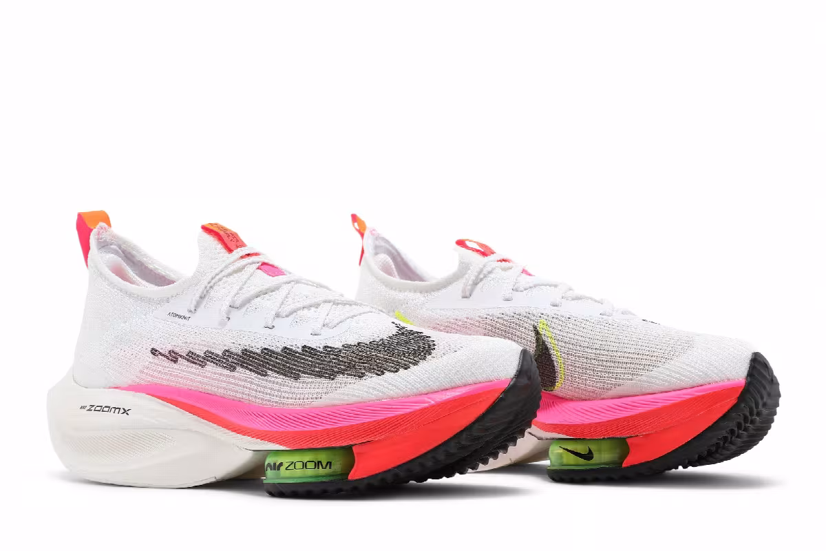 Nike Women's Air Zoom Alphafly NEXT% Flyknit Rawdacious, view 9