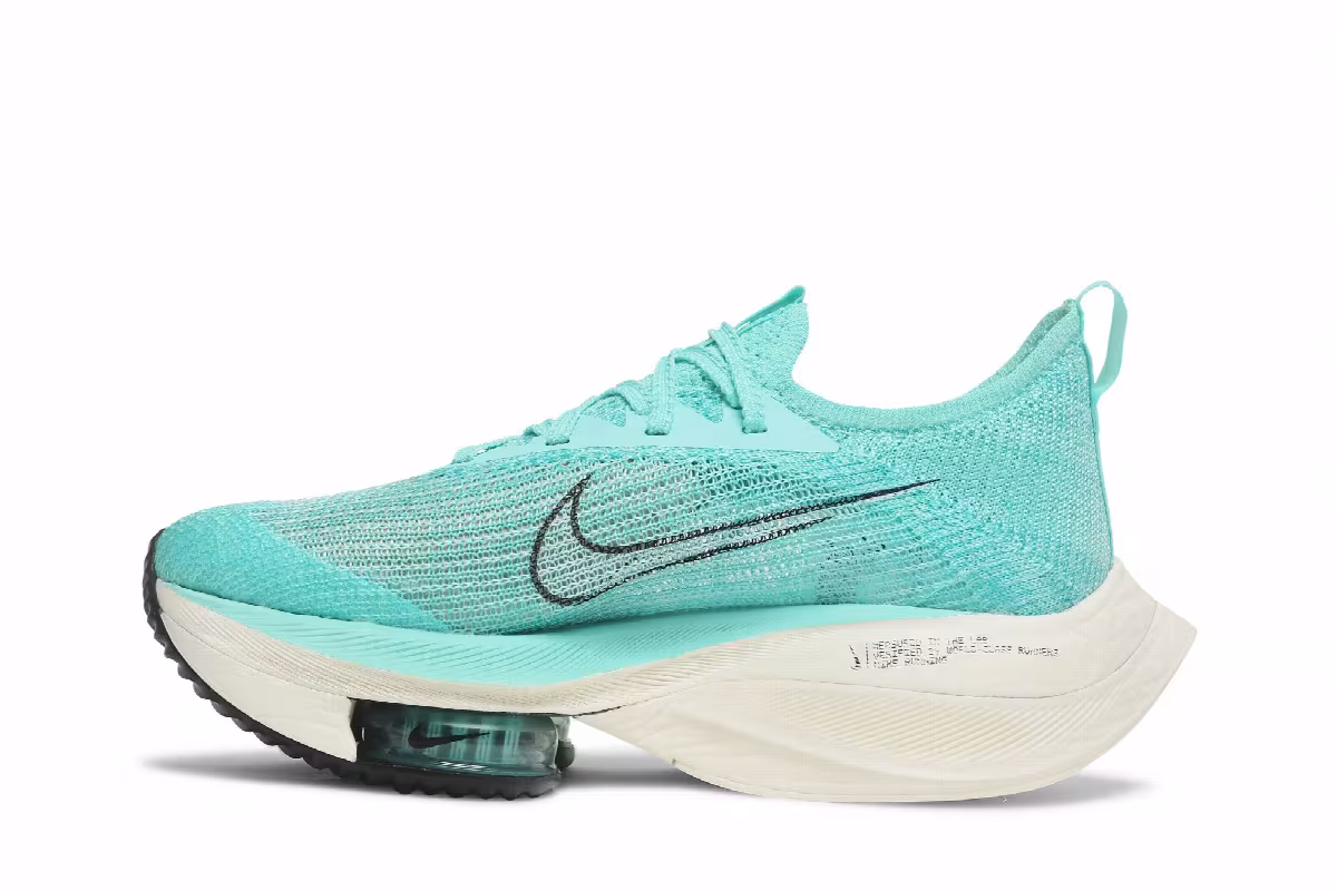 Nike Women's Air Zoom Alphafly NEXT% Hyper Turquoise, view 4