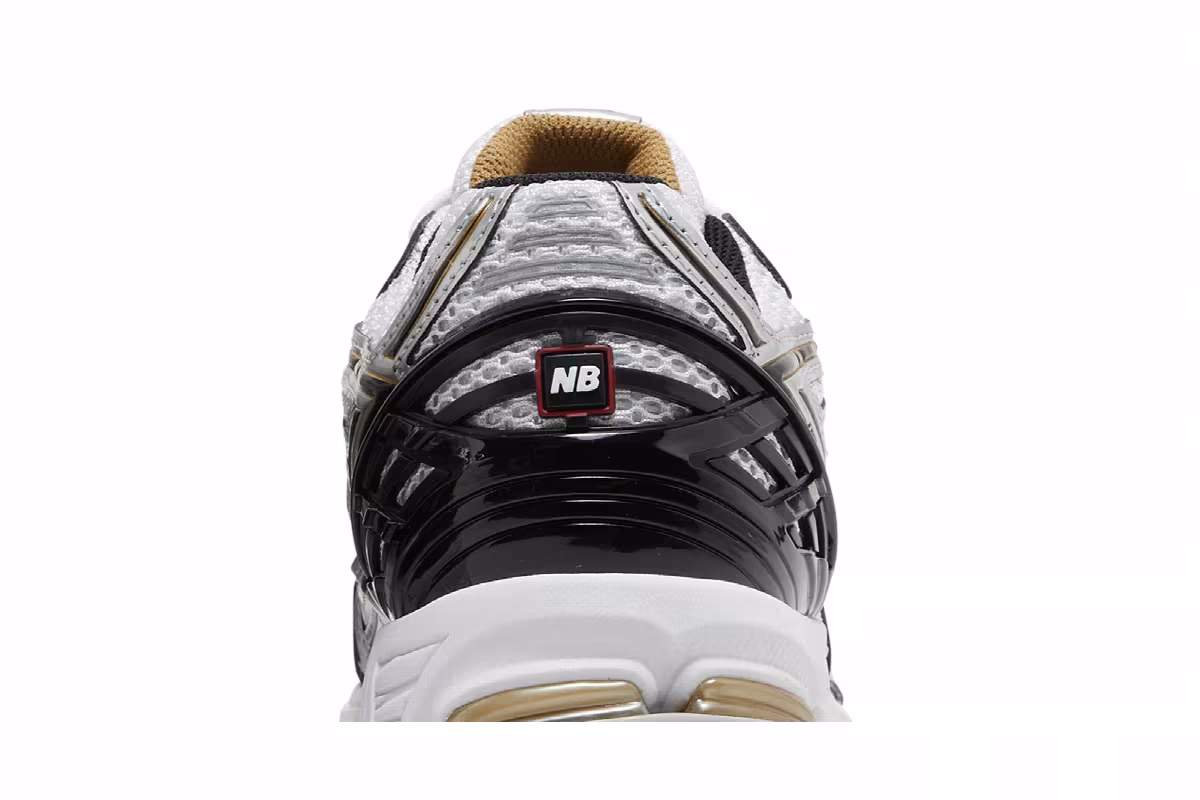 New Balance 1906R Metallic Silver Metallic Gold, view 8