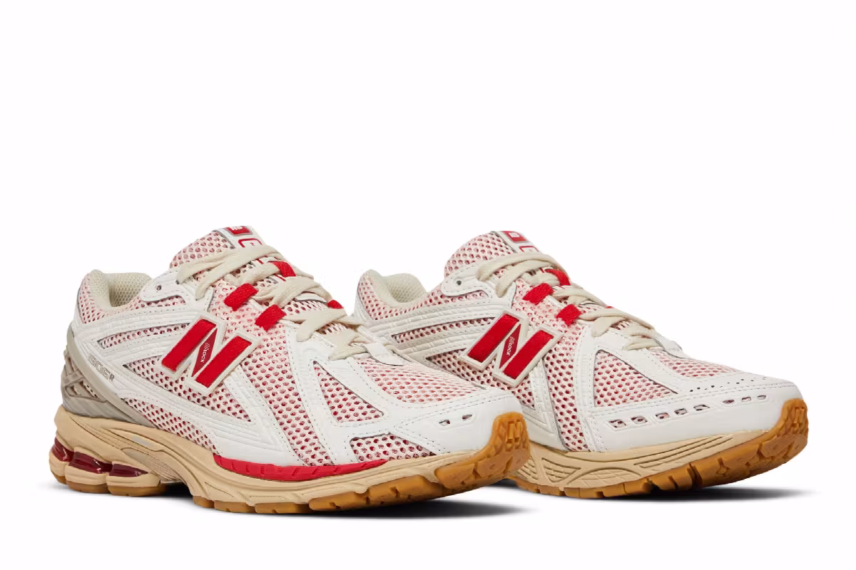 New Balance 1906R Sea Salt True Red, view 9