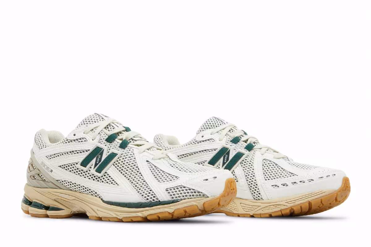 New Balance 1906R White Green, view 9