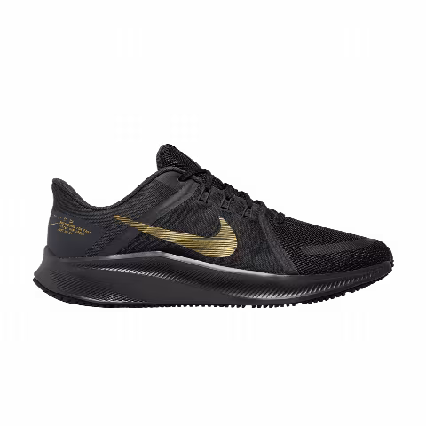 Nike Quest 4 'Black Metallic Gold'
