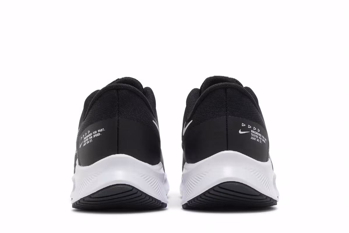 Nike Quest 4 Black White, view 7