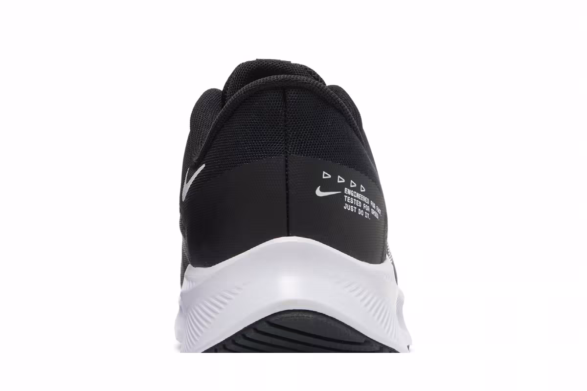 Nike Quest 4 Black White, view 8