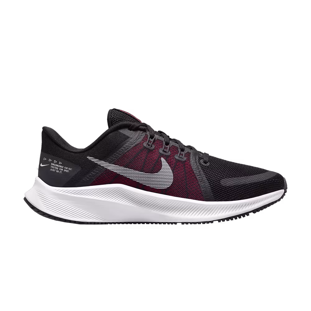Nike Women's Quest 4 Black Hyper Pink