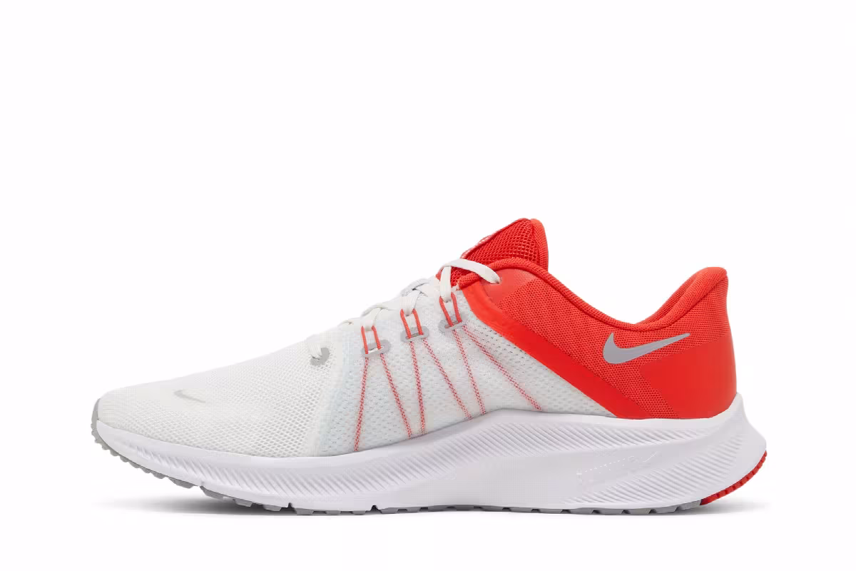 Nike Quest 4 White Chile Red, view 4