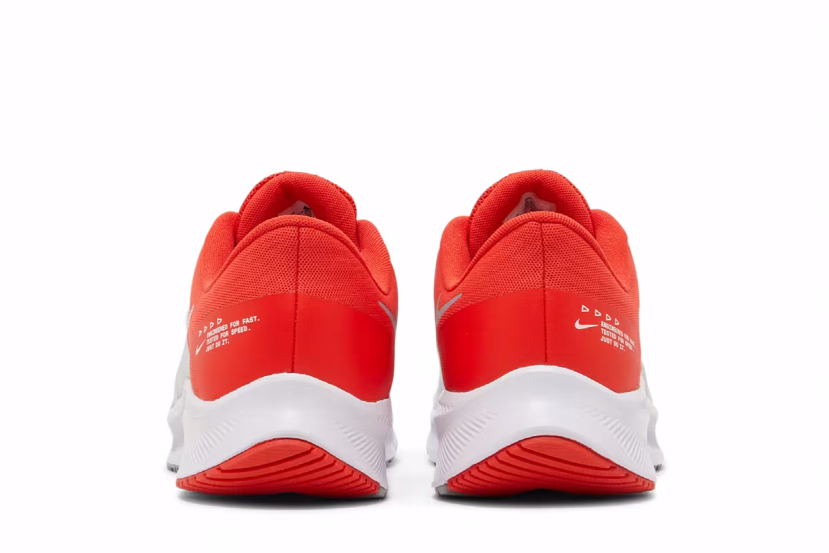 Nike Quest 4 White Chile Red, view 7