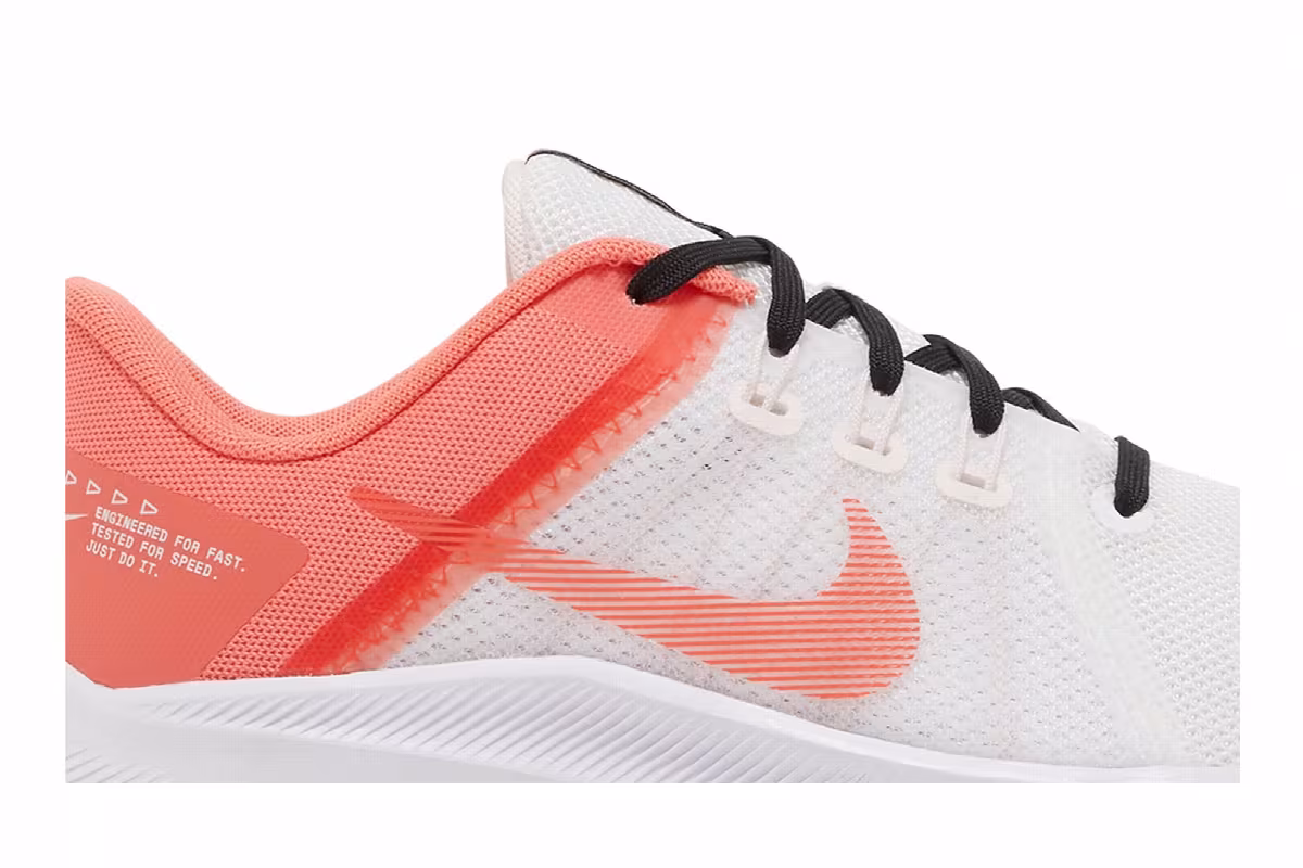 Nike Women's Quest 4 White Magic Ember, view 3