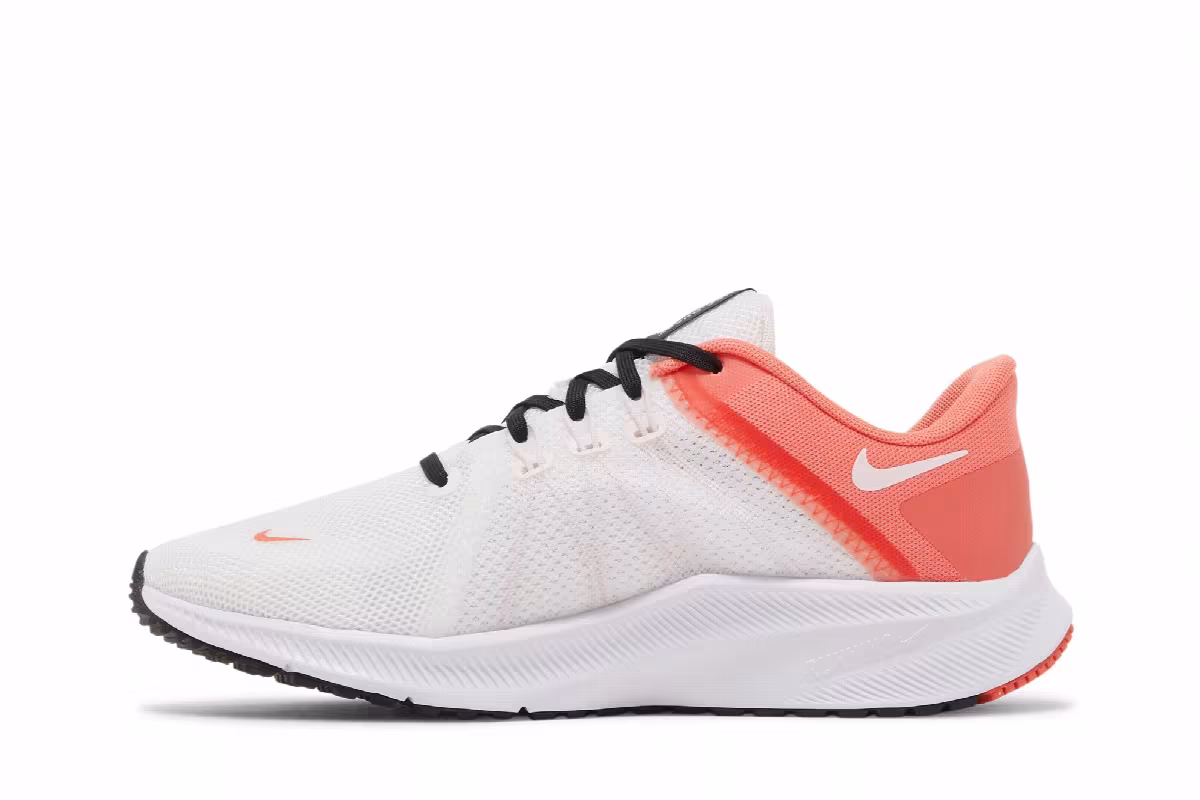 Nike Women's Quest 4 White Magic Ember, view 4