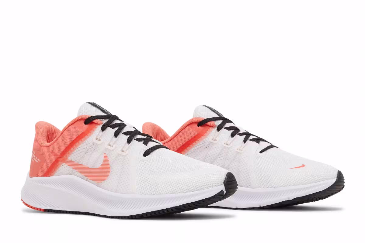 Nike Women's Quest 4 White Magic Ember, view 9
