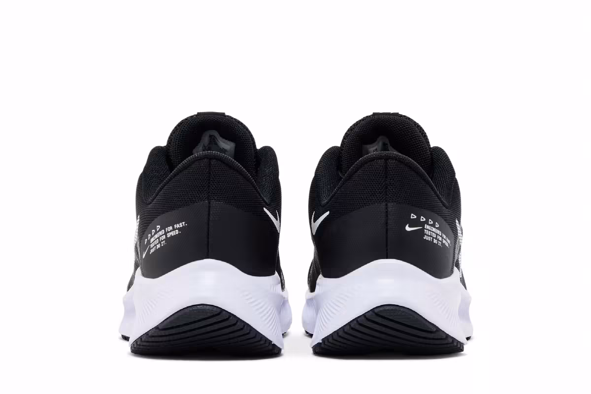 Nike Women's Quest 4 Black White, view 7