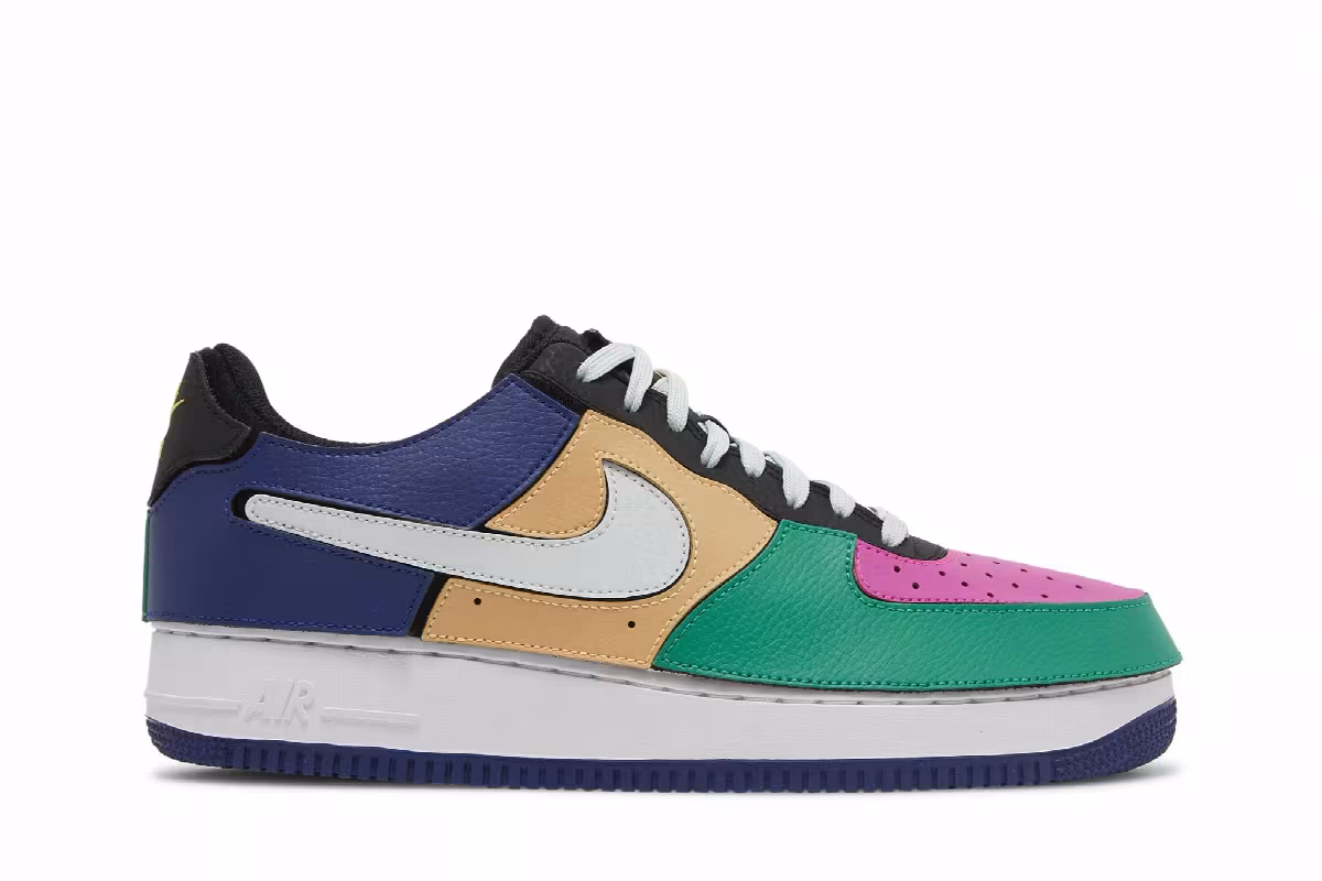 Nike Air Force 1/1 Black Multi-Color, view 2