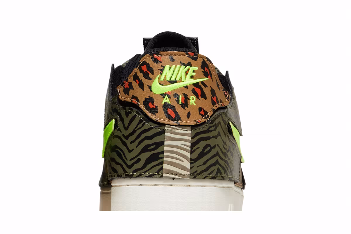 Nike Air Force 1/1 Animal Print, view 8