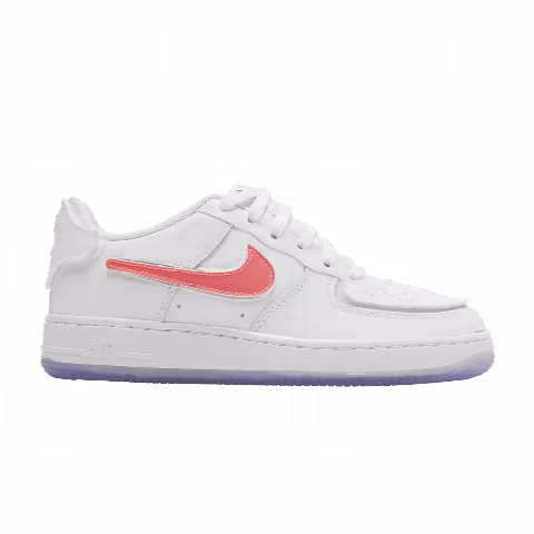 Nike Air Force 1/1 GS 'White Purple Pulse'