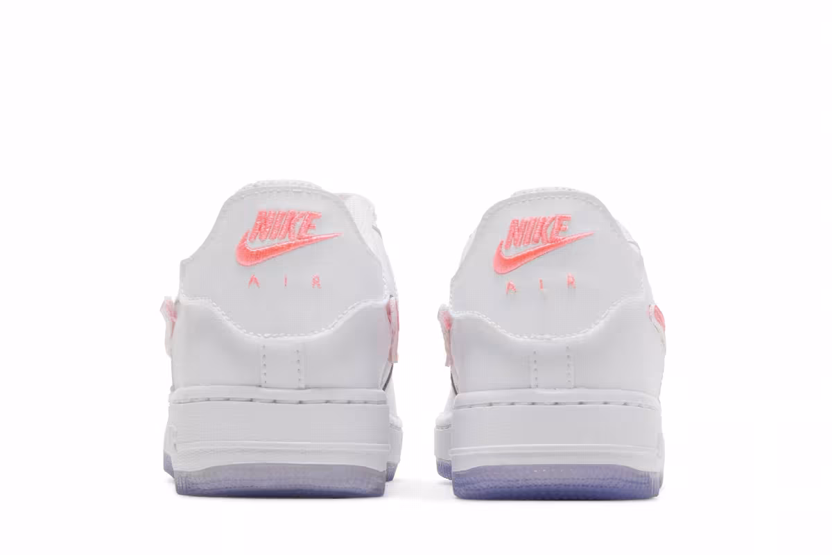 Nike Air Force 1/1 GS White Purple Pulse, view 7
