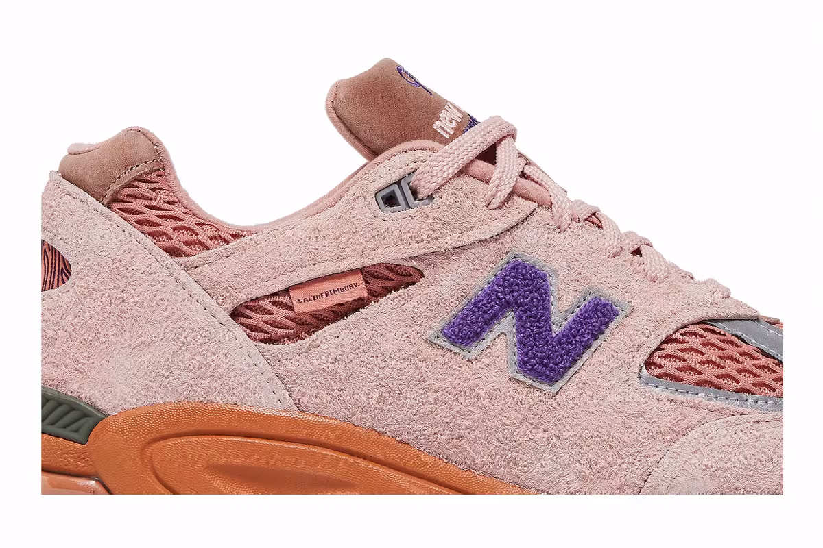 Salehe Bembury x New Balance 990v2 Made in USA Sand Be The Time, view 3