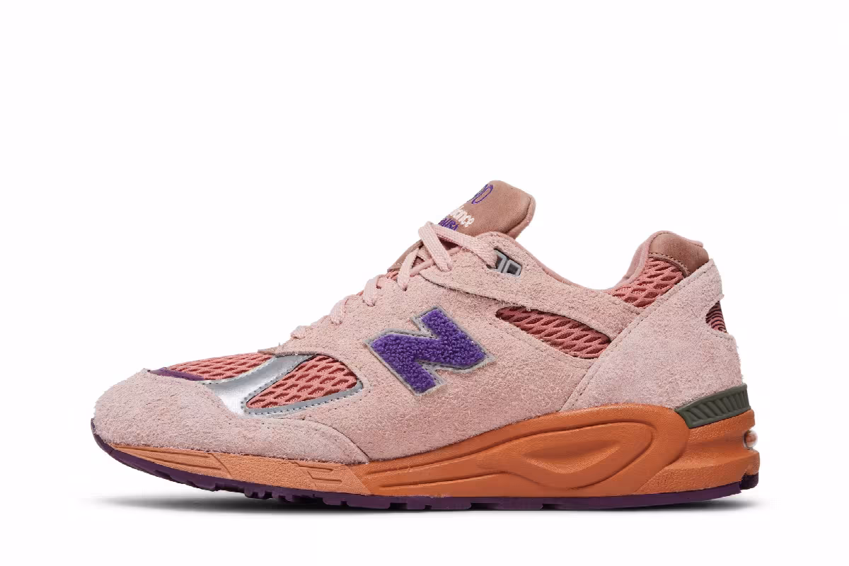 Salehe Bembury x New Balance 990v2 Made in USA Sand Be The Time, view 4