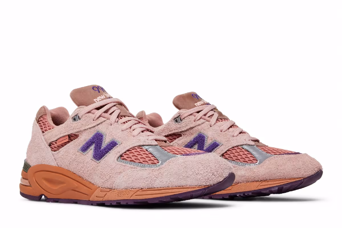 Salehe Bembury x New Balance 990v2 Made in USA Sand Be The Time, view 9