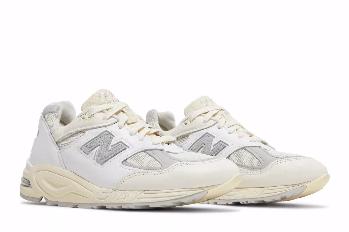 Teddy Santis x New Balance 990v2 Made in USA Sea Salt, view 9