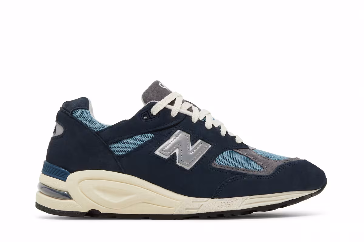 Teddy Santis x New Balance 990v2 Made in USA Navy, view 2