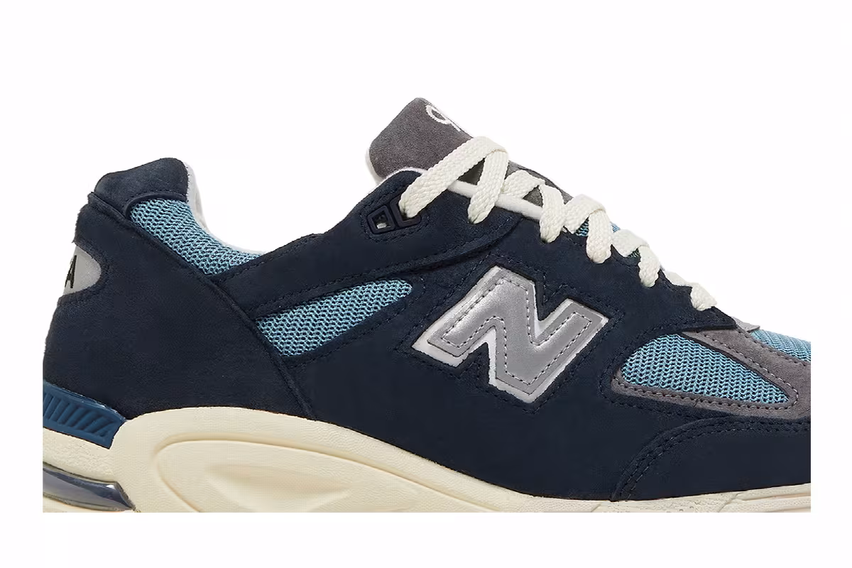 Teddy Santis x New Balance 990v2 Made in USA Navy, view 3