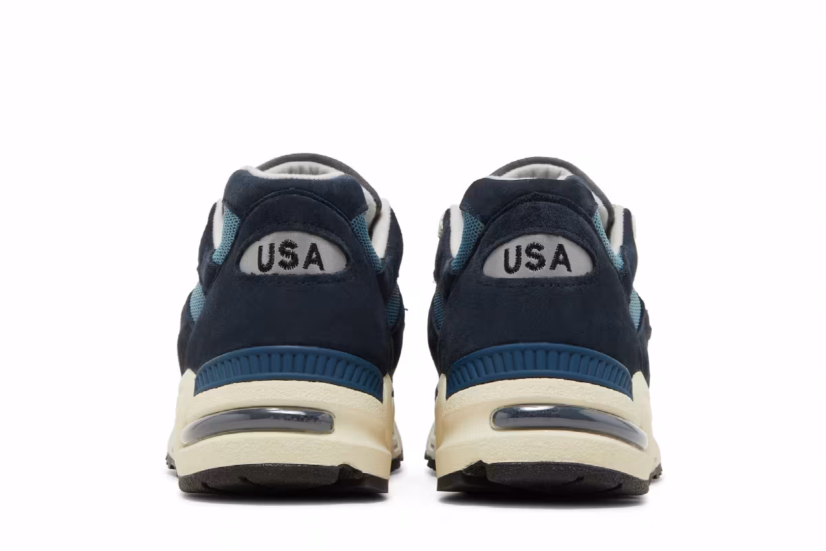 Teddy Santis x New Balance 990v2 Made in USA Navy, view 7