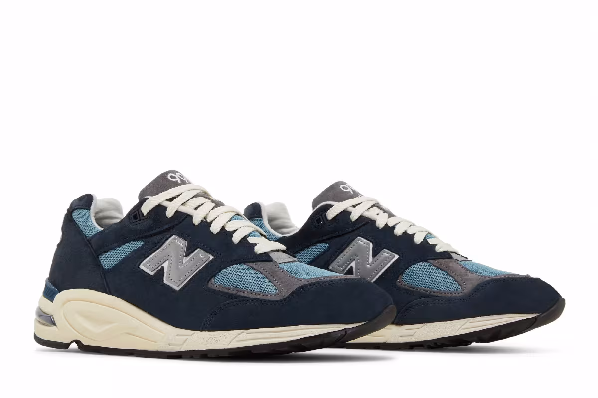 Teddy Santis x New Balance 990v2 Made in USA Navy, view 9