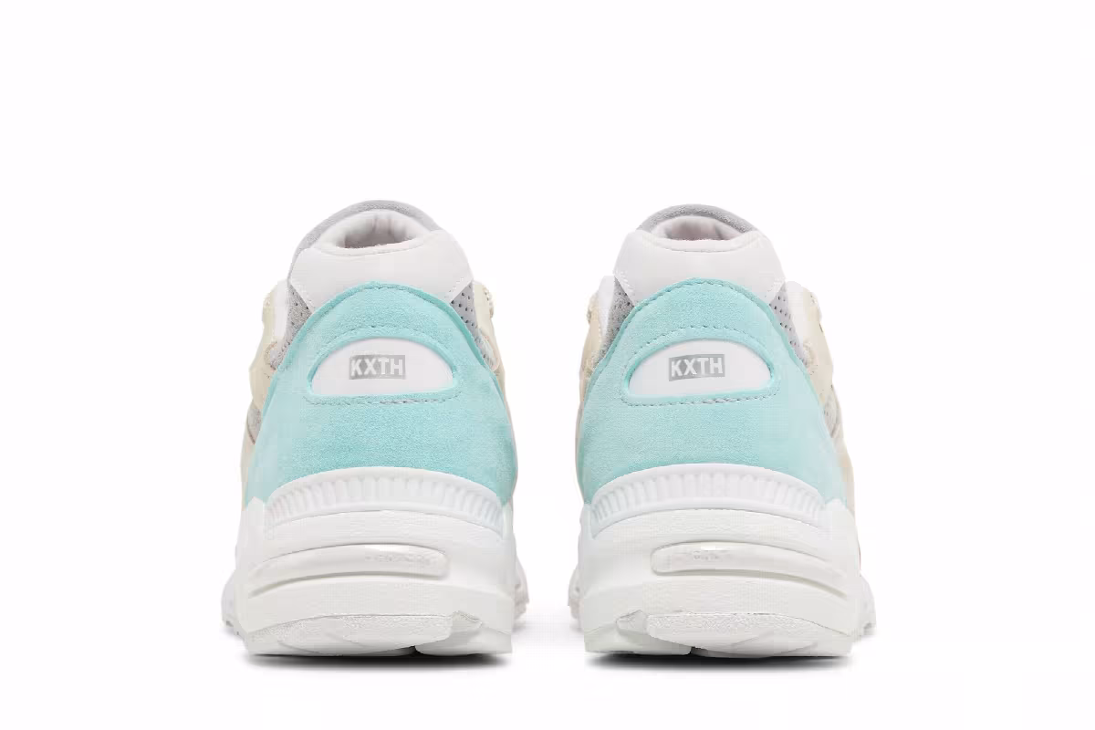 Kith x New Balance 990v2 Made in USA Cyclades, view 7