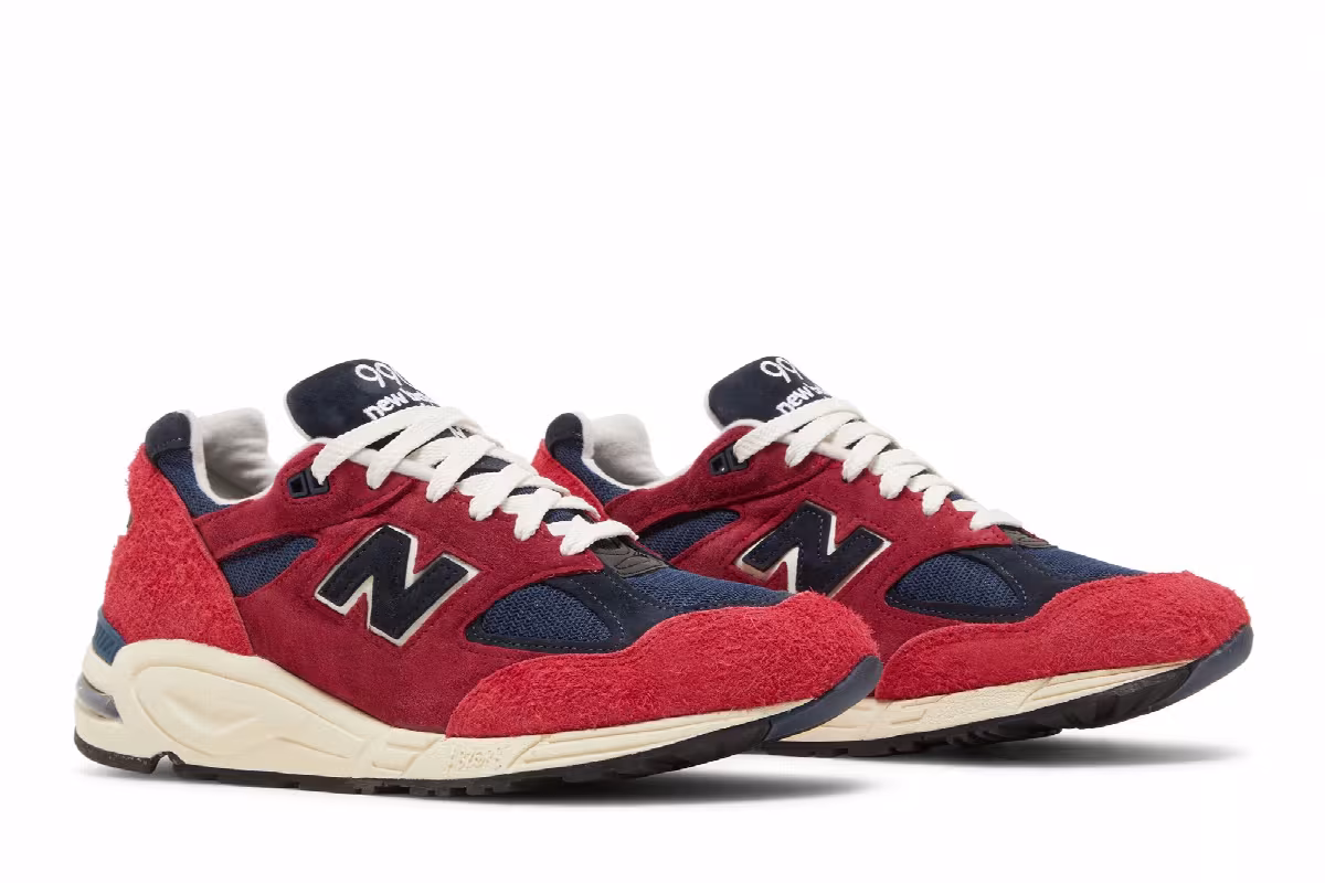Teddy Santis x New Balance 990v2 Made in USA Chrysanthemum, view 9