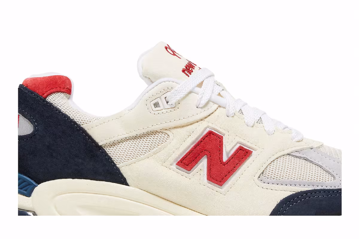 Teddy Santis x New Balance 990v2 Made in USA Navy Sea Salt, view 3