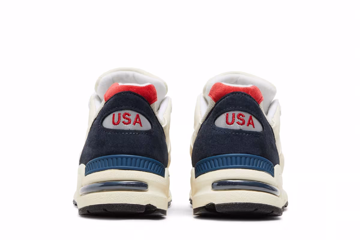 Teddy Santis x New Balance 990v2 Made in USA Navy Sea Salt, view 7