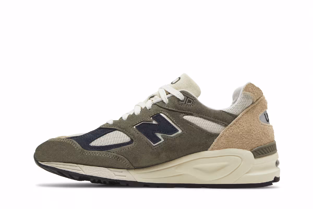 Teddy Santis x New Balance 990v2 Made in USA Grey, view 4