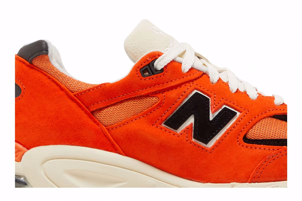 Teddy Santis x New Balance 990v2 Made in USA Marigold, view 3