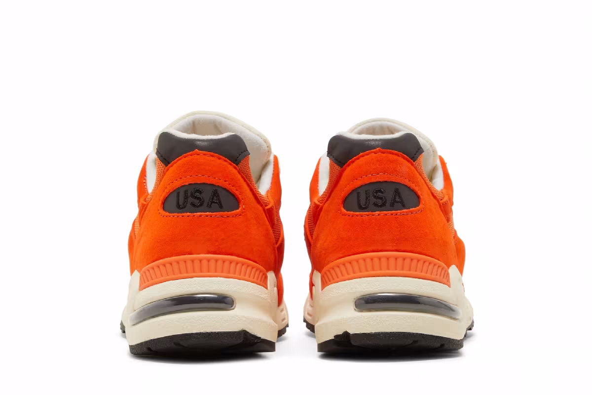 Teddy Santis x New Balance 990v2 Made in USA Marigold, view 7