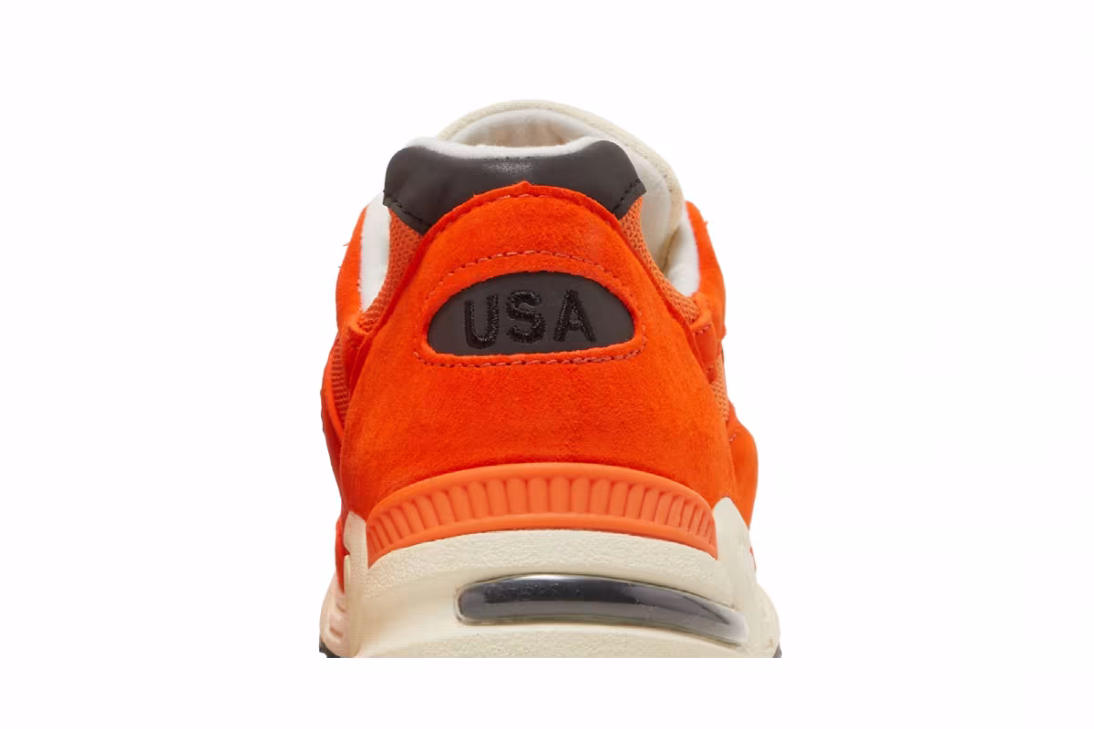 Teddy Santis x New Balance 990v2 Made in USA Marigold, view 8