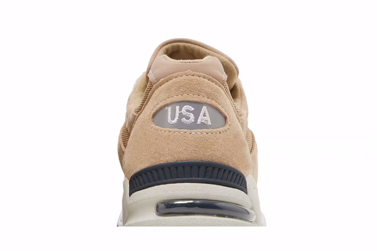 Kith x New Balance 990v2 Made in USA Tan, view 8