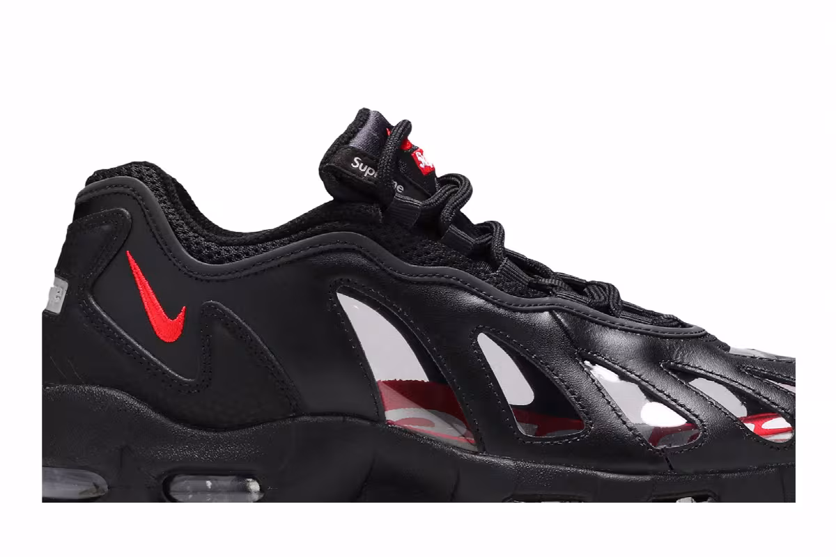 Supreme x Nike Air Max 96 Black, view 3