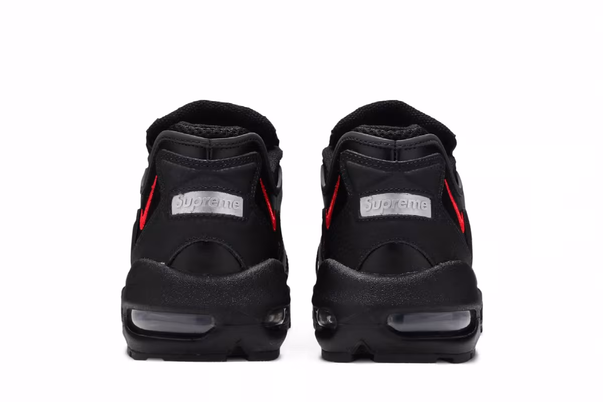 Supreme x Nike Air Max 96 Black, view 7