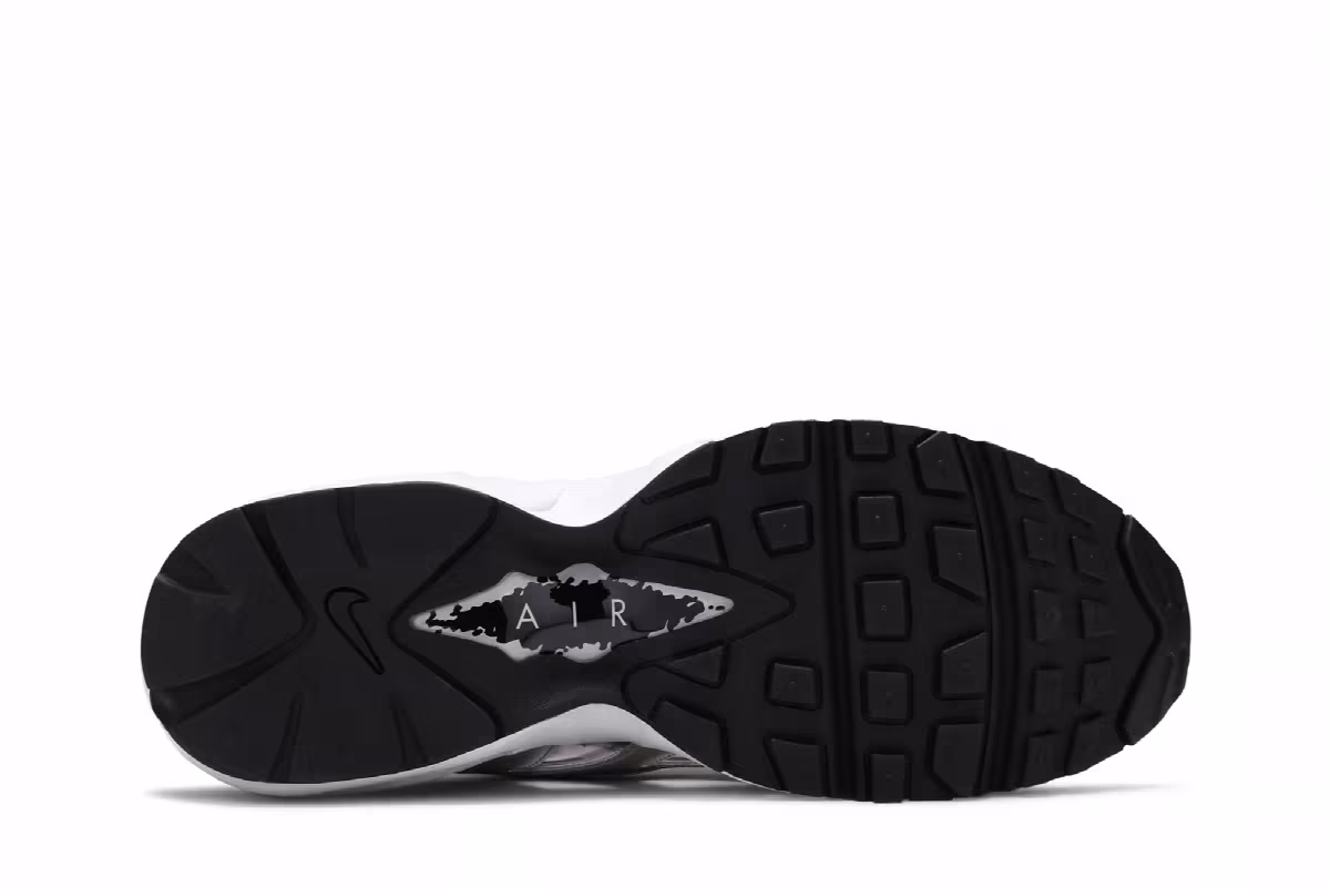 Supreme x Nike Air Max 96 Metallic Silver, view 5