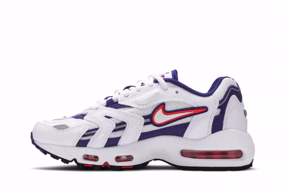 Nike Women's Air Max 96 2 White Grape Ice, view 4
