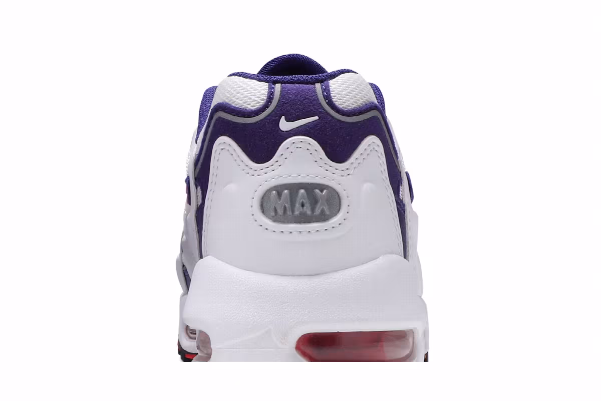 Nike Women's Air Max 96 2 White Grape Ice, view 8