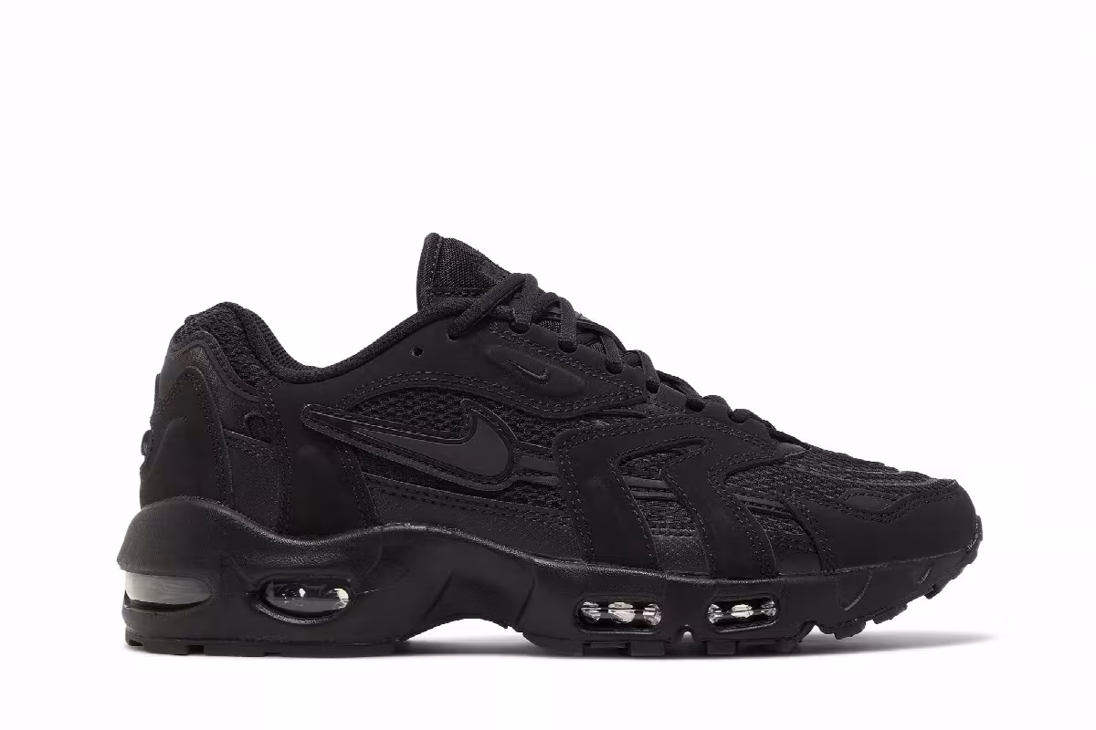 Nike Air Max 96 2 Triple Black, view 2