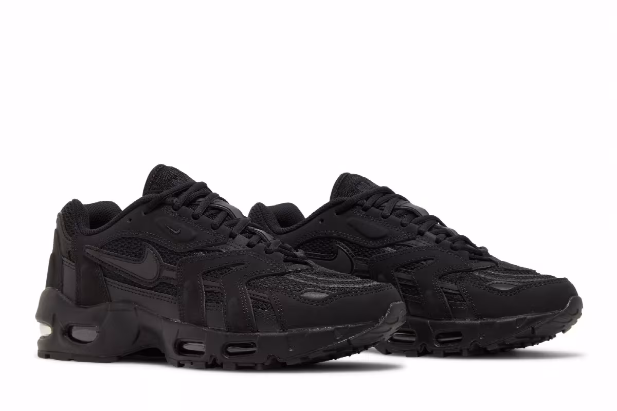 Nike Air Max 96 2 Triple Black, view 9