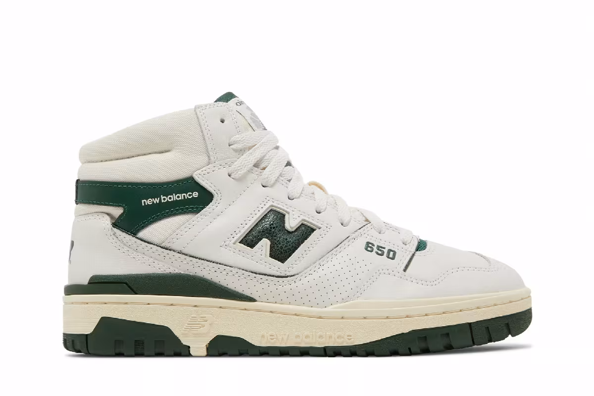 Aimé Leon Dore x New Balance 650R Green, view 2